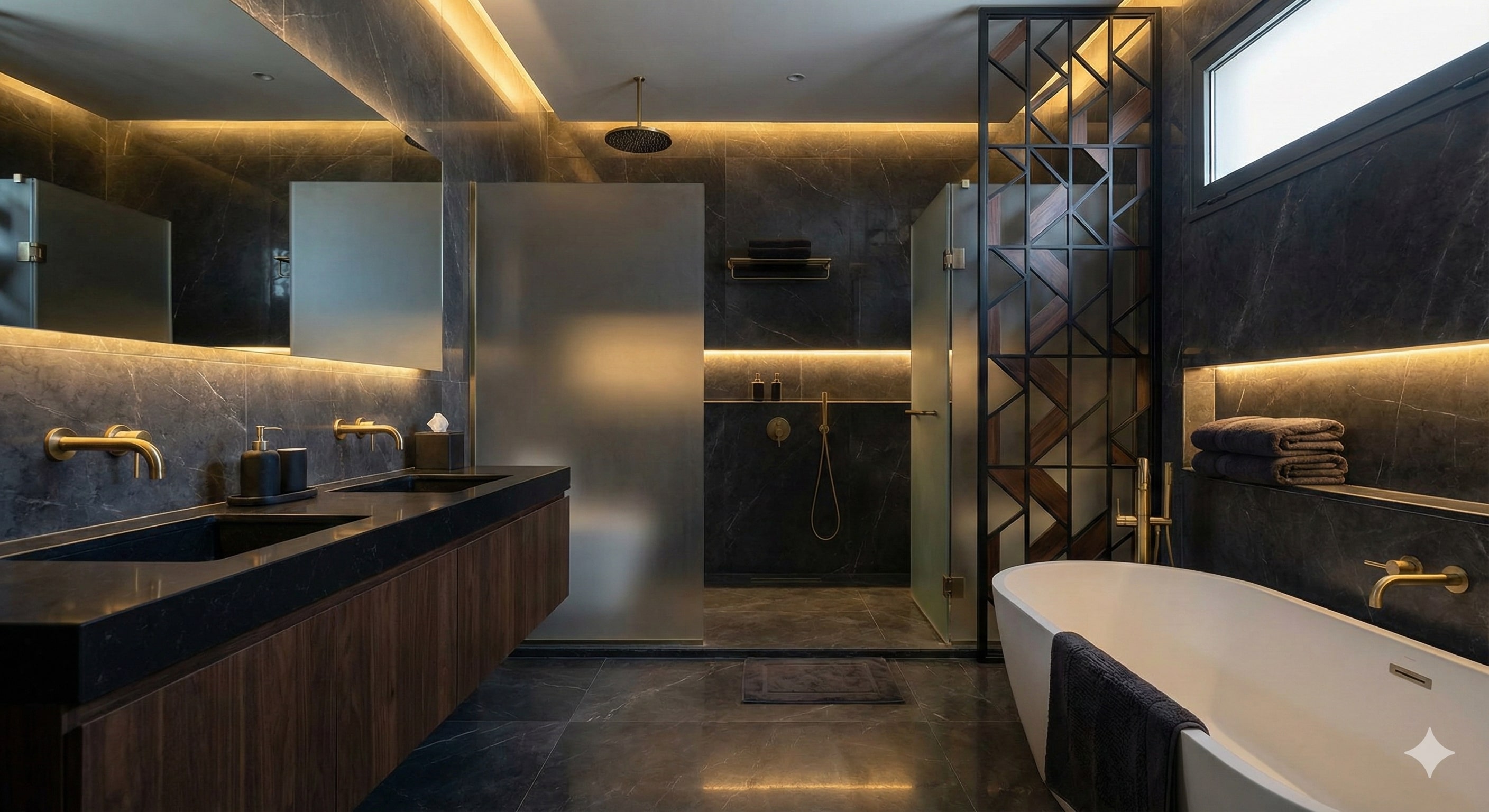 Dark Moody Bathroom