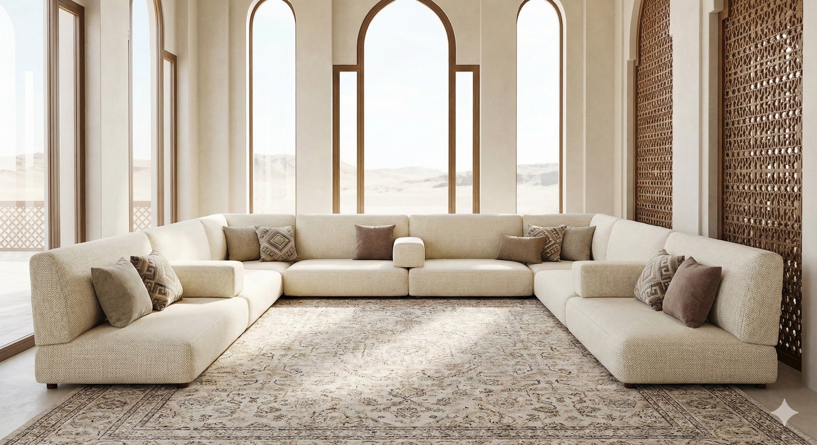Custom luxury sofa