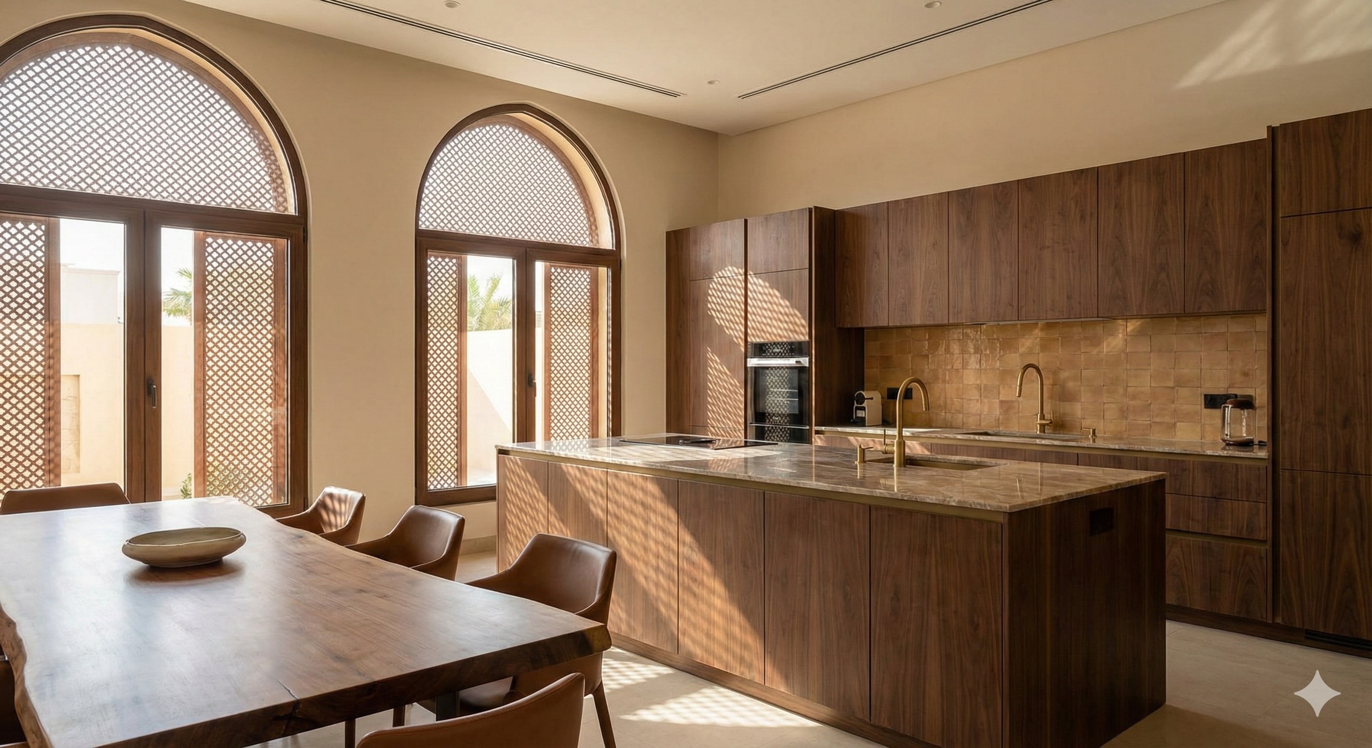 Wood Finish Kitchen